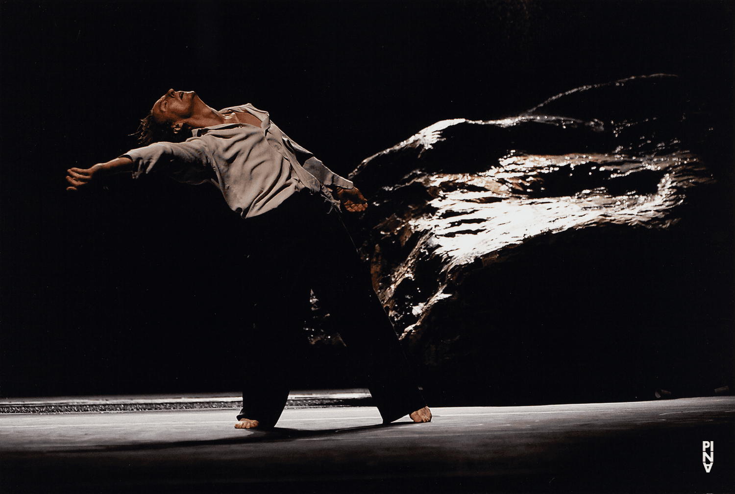 Dominique Mercy in „Vollmond“ von Pina Bausch