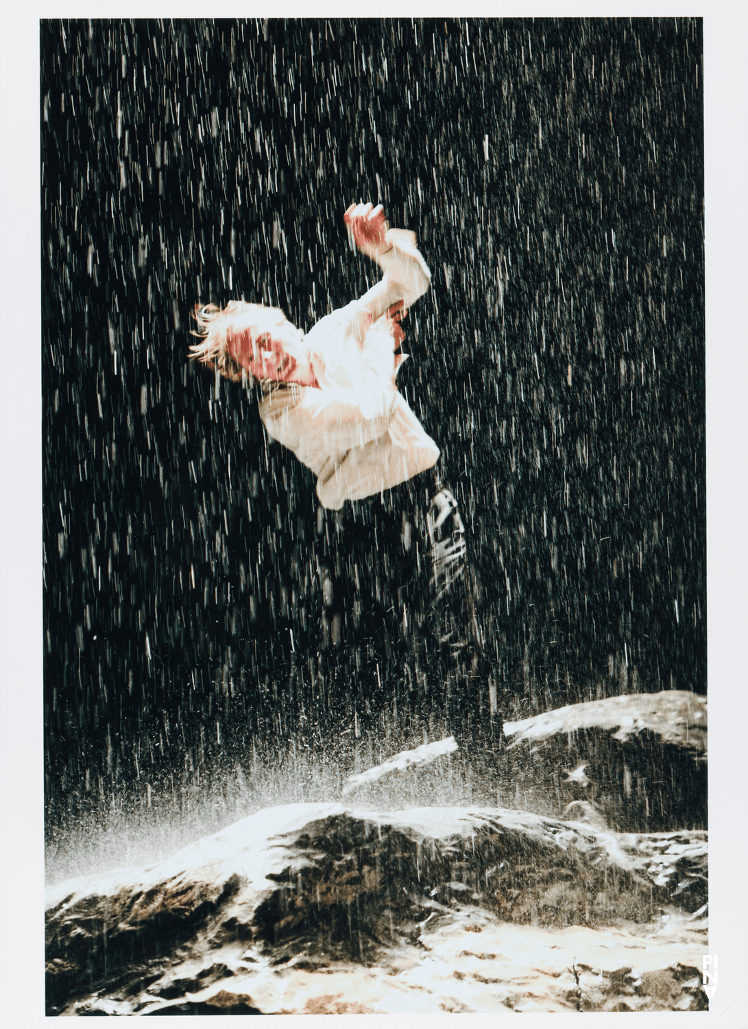 Dominique Mercy in “Vollmond (Full Moon)” by Pina Bausch