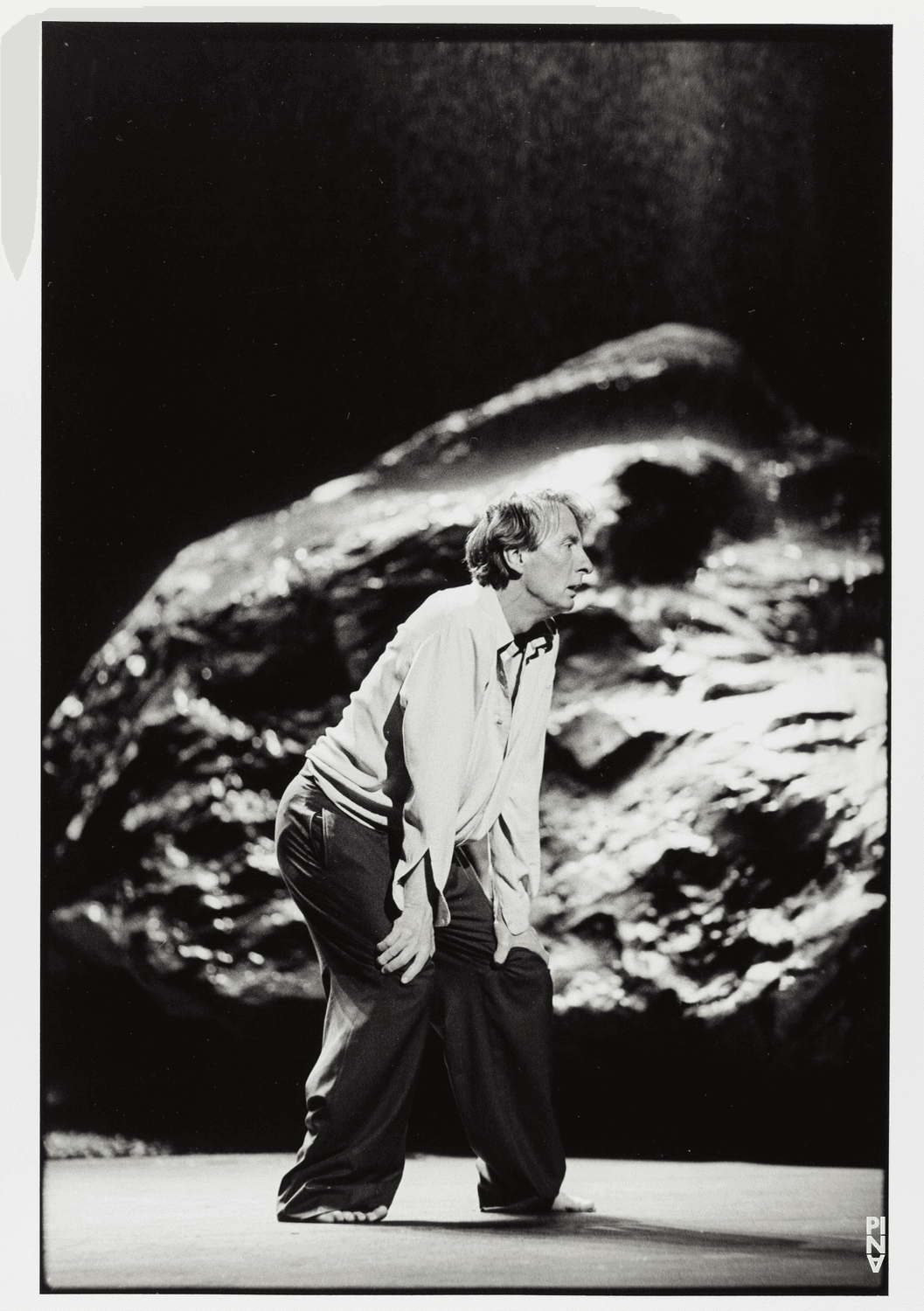 Dominique Mercy in “Vollmond (Full Moon)” by Pina Bausch