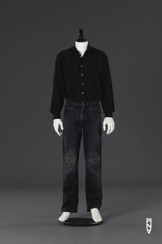 Jeans worn by Jorge Puerta Armenta in “Vollmond (Full Moon)” by Pina Bausch