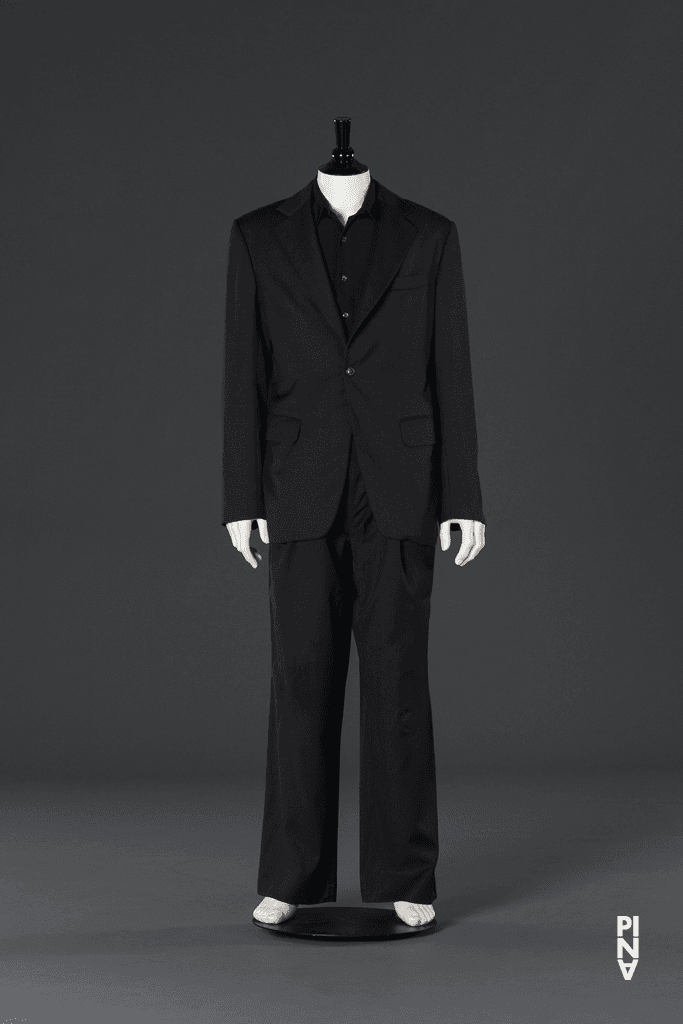 Suit worn by Fernando Suels Mendoza in “Vollmond (Full Moon)” by Pina Bausch