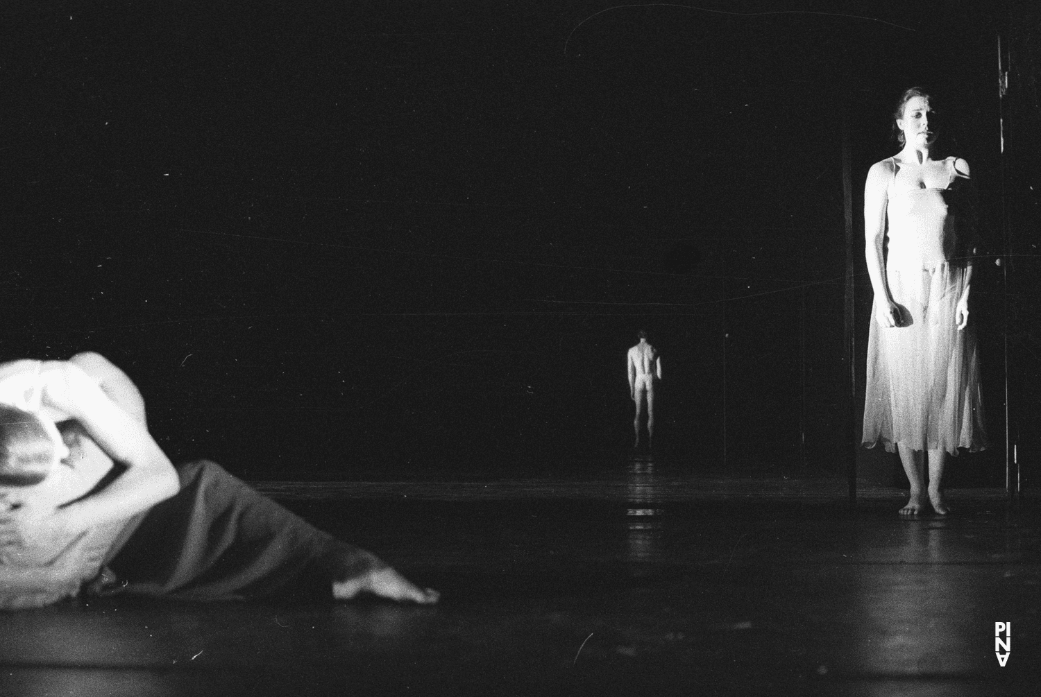 Tjitske Broersma, Josephine Ann Endicott and Marlis Alt in “Wind From West” by Pina Bausch