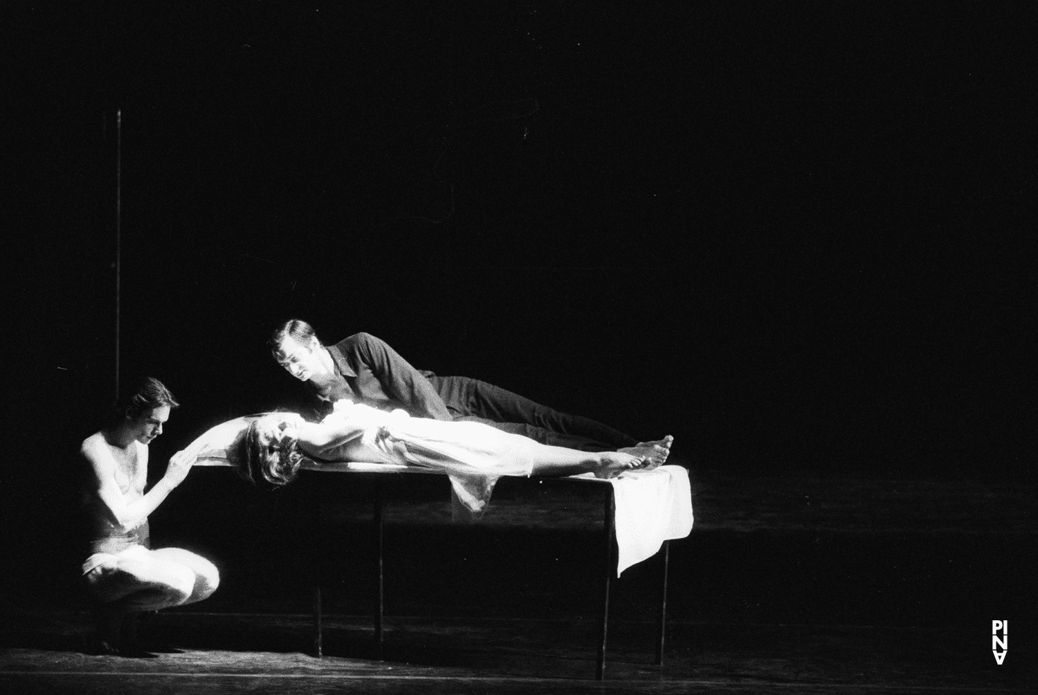 Ed Kortlandt, Jan Minařík and Josephine Ann Endicott in “Wind From West” by Pina Bausch