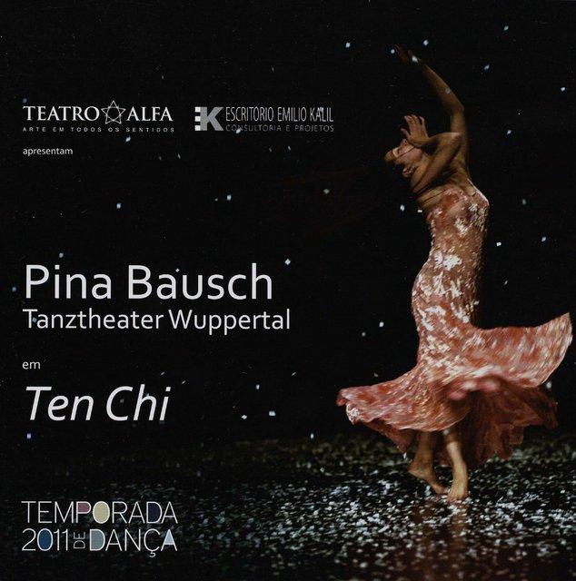 Booklet for “Ten Chi” by Pina Bausch with Tanztheater Wuppertal in in São Paulo, 04/14/2011 – 04/19/2011