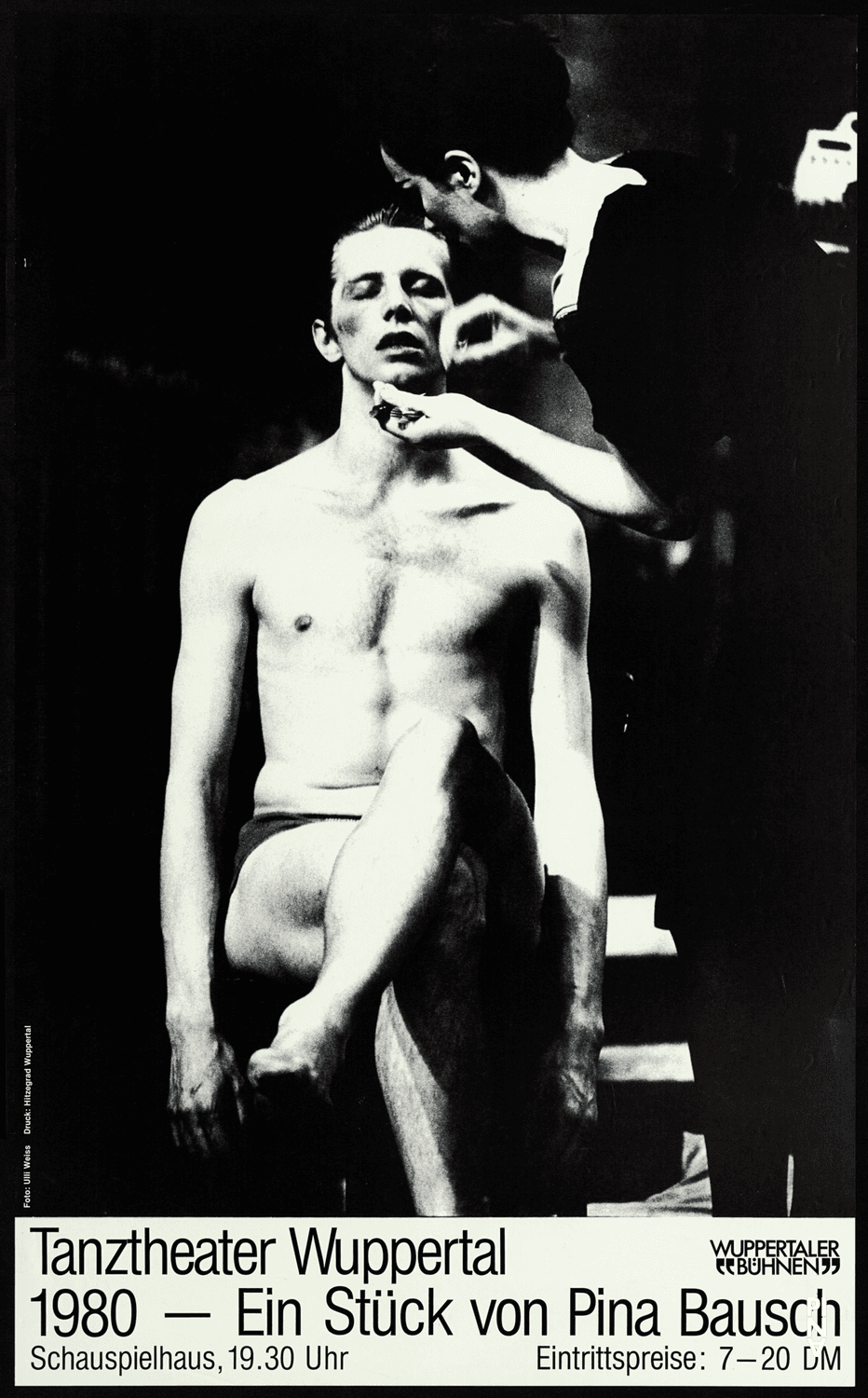 Plakat zu „1980 – Ein Stück von Pina Bausch“ von Pina Bausch