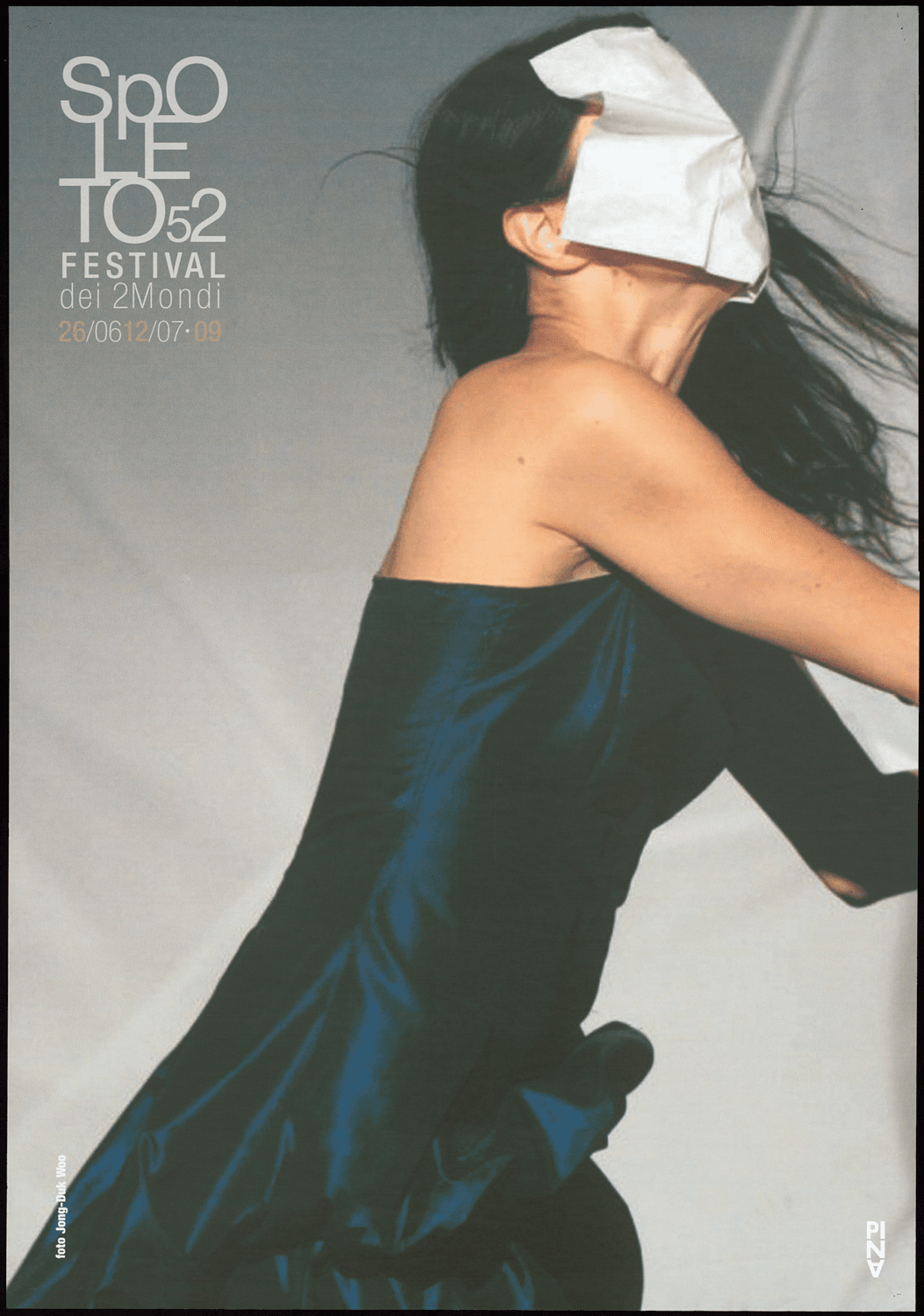 Affiche de « Bamboo Blues » de Pina Bausch à Spoleto, 26 juin 2009 – 12 juil. 2009