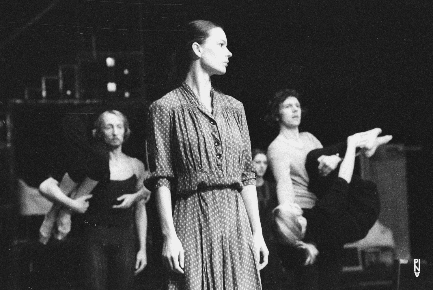 Yolanda Meier, Dominique Mercy and Barry Wilkinson in “Adagio – Five Songs by Gustav Mahler” by Pina Bausch