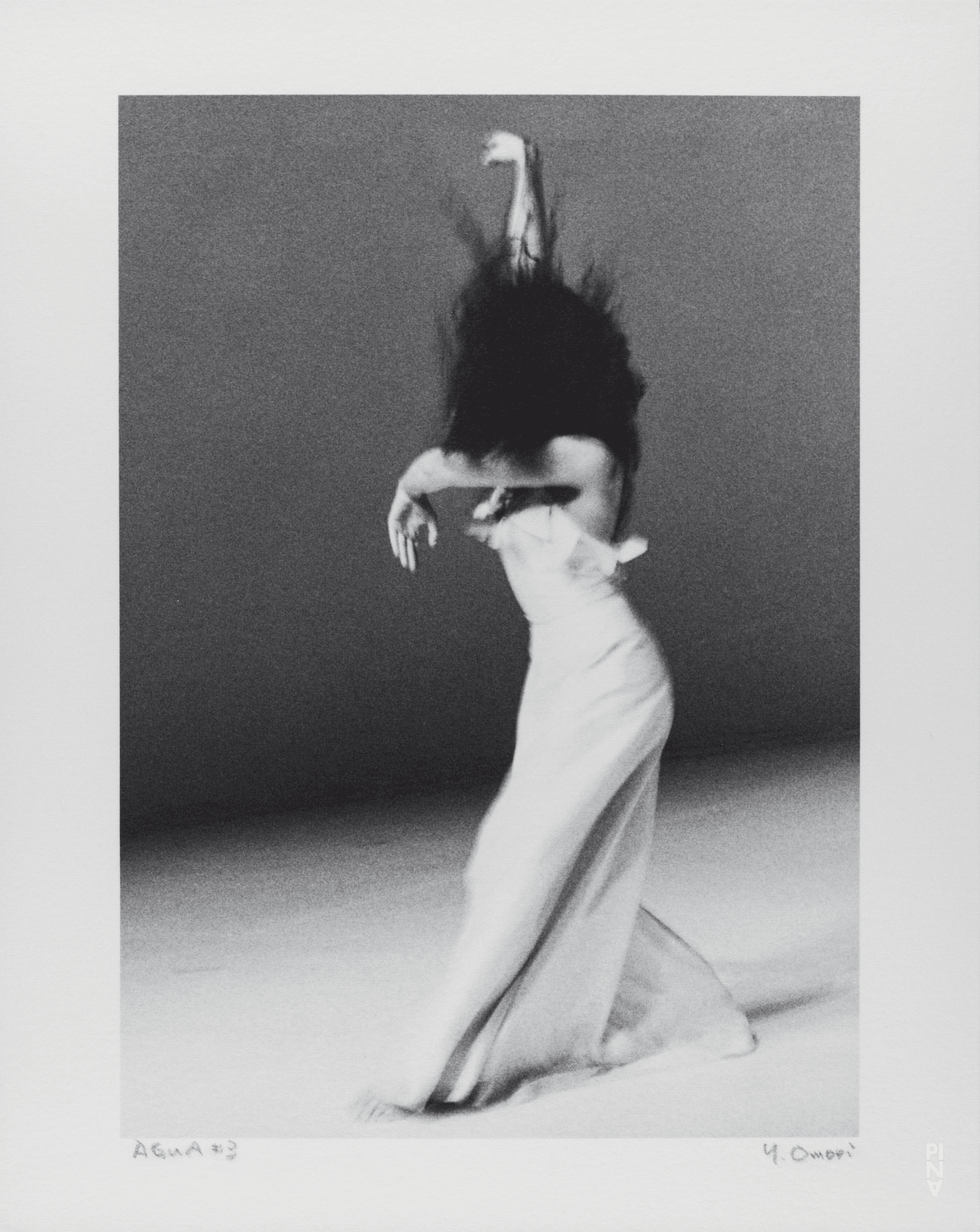 Mélanie Maurin dans « Água » de Pina Bausch au Théâtre de la Ville Paris, saison 2001/02