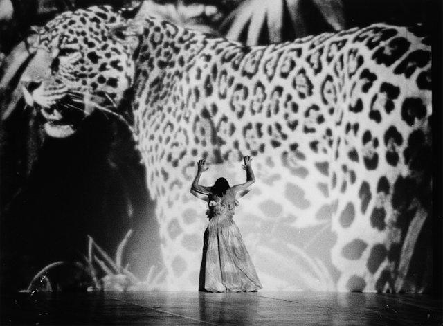 “Água” by Pina Bausch with Tanztheater Wuppertal at Opernhaus Wuppertal (Germany), May 12, 2001