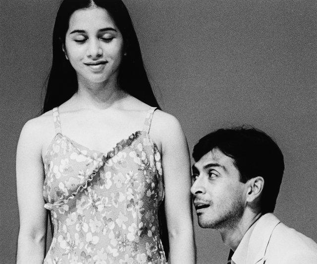Eddie Martinez and Silvia Farias Heredia in “Água” by Pina Bausch at Opernhaus Wuppertal, May 12, 2001