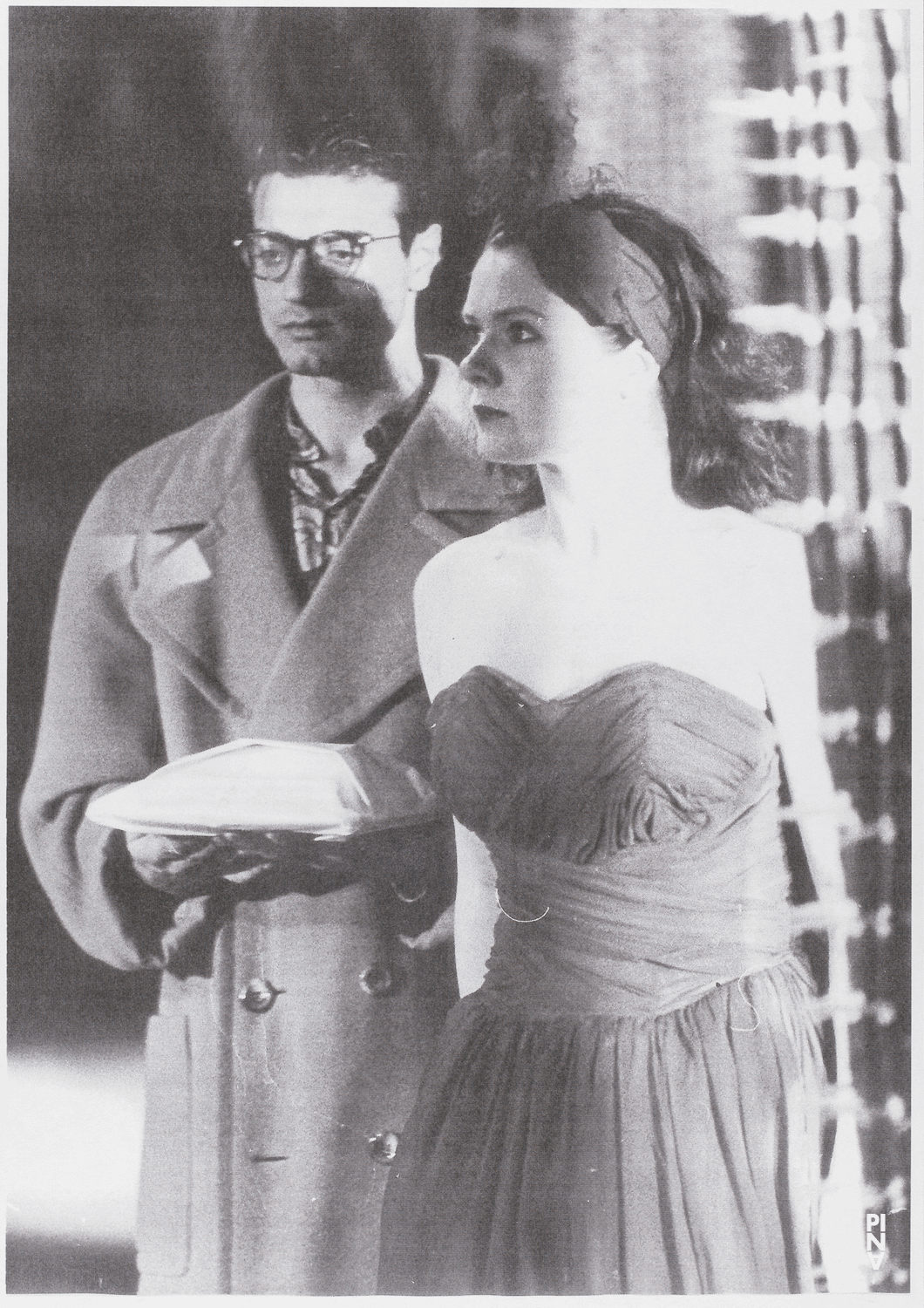 Dominique Duszynski and Antonio Carallo in “Ahnen” by Pina Bausch