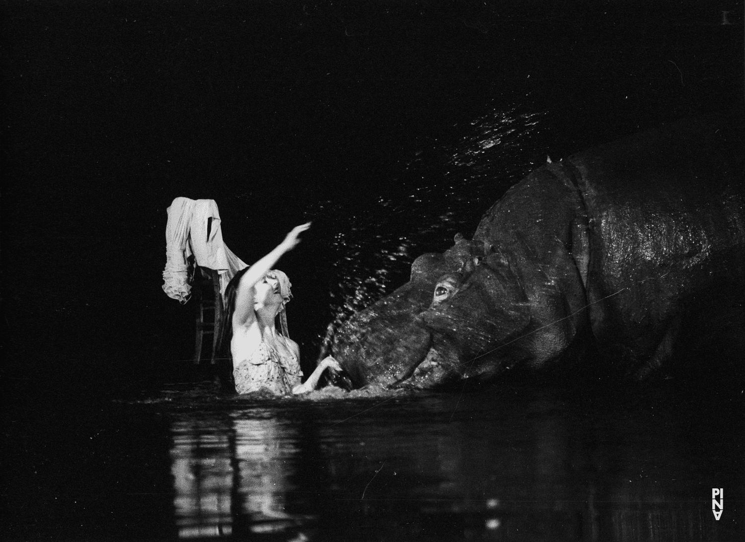 Josephine Ann Endicott in “Arien” by Pina Bausch