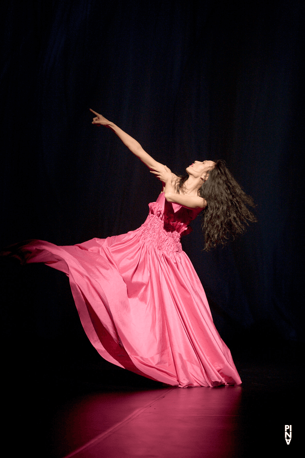 Nayoung Kim in “Bamboo Blues” by Pina Bausch with Tanztheater Wuppertal at Schauspielhaus Wuppertal (Germany), May 16, 2007
