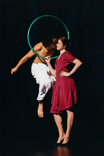 Jorge Puerta Armenta and Anna Wehsarg in “Bamboo Blues” by Pina Bausch, season 2006/07