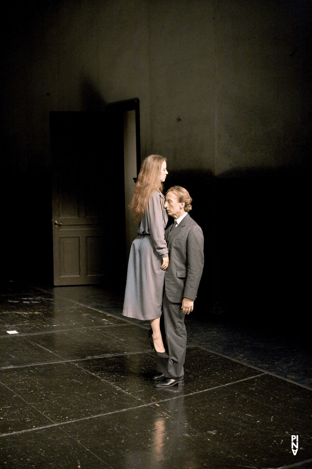 Thusnelda Mercy und Dominique Mercy in „Bandoneon“ von Pina Bausch mit Tanztheater Wuppertal im Théâtre de la Ville Paris (Frankreich), 4. Juni 2007