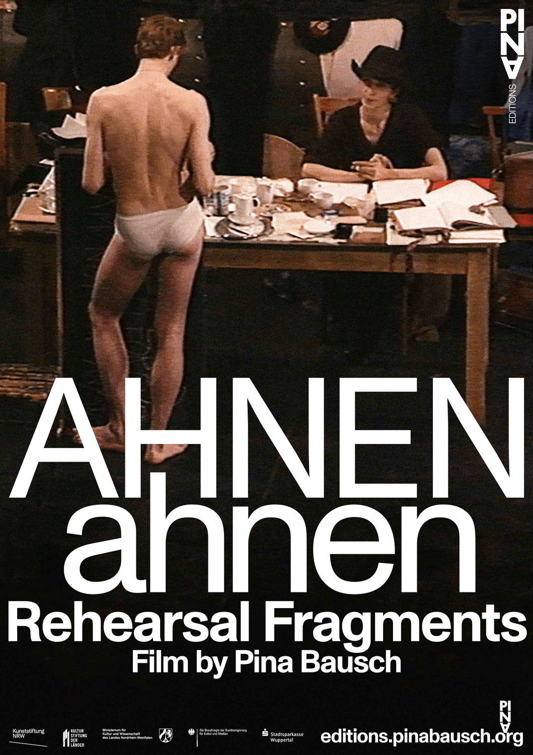 Plakat zu „AHNEN ahnen“ und „Ahnen“ von Pina Bausch, 23. Mai 2023