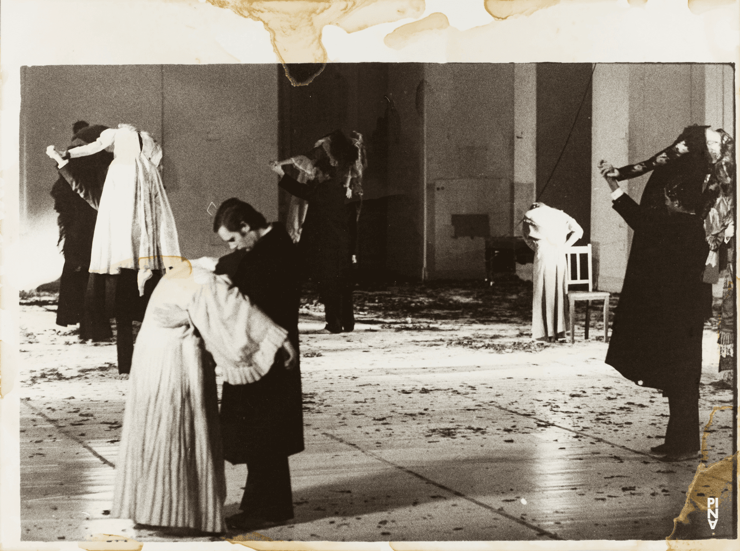 Ed Kortlandt and Marlis Alt in “Bluebeard. While Listening to a Tape Recording of Béla Bartók's Opera "Duke Bluebeard's Castle"” by Pina Bausch