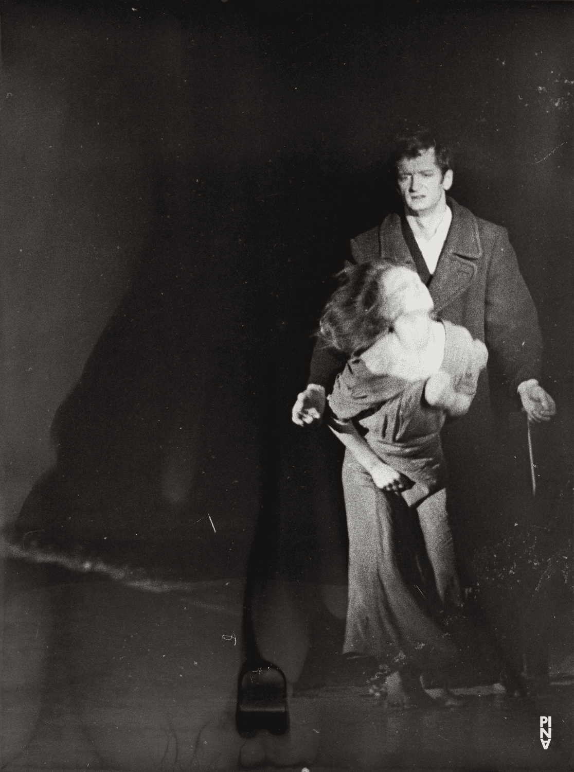 Marlis Alt and Jan Minařík in “Bluebeard. While Listening to a Tape Recording of Béla Bartók's Opera "Duke Bluebeard's Castle"” by Pina Bausch