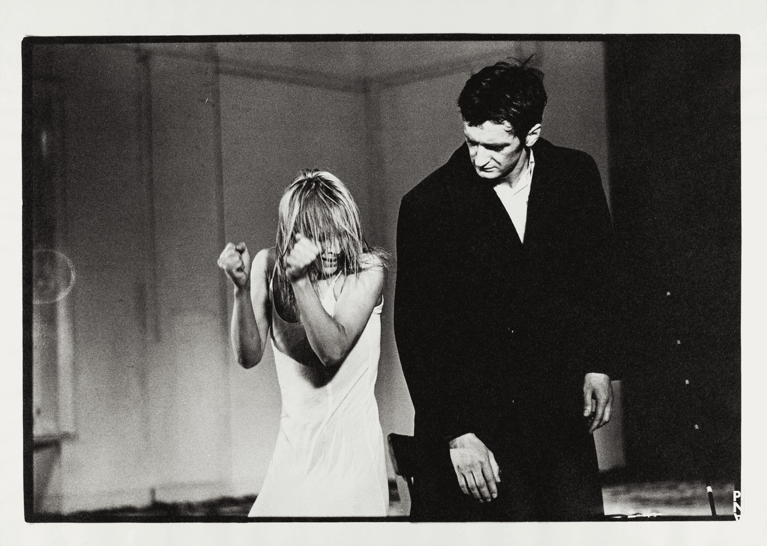 Jan Minařík and Marlis Alt in “Bluebeard. While Listening to a Tape Recording of Béla Bartók's Opera "Duke Bluebeard's Castle"” by Pina Bausch