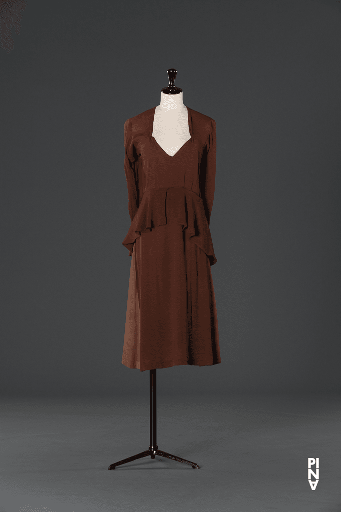 Short dress worn by Hiltrud Blanck in “Bluebeard. While Listening to a Tape Recording of Béla Bartók's Opera "Duke Bluebeard's Castle"” by Pina Bausch