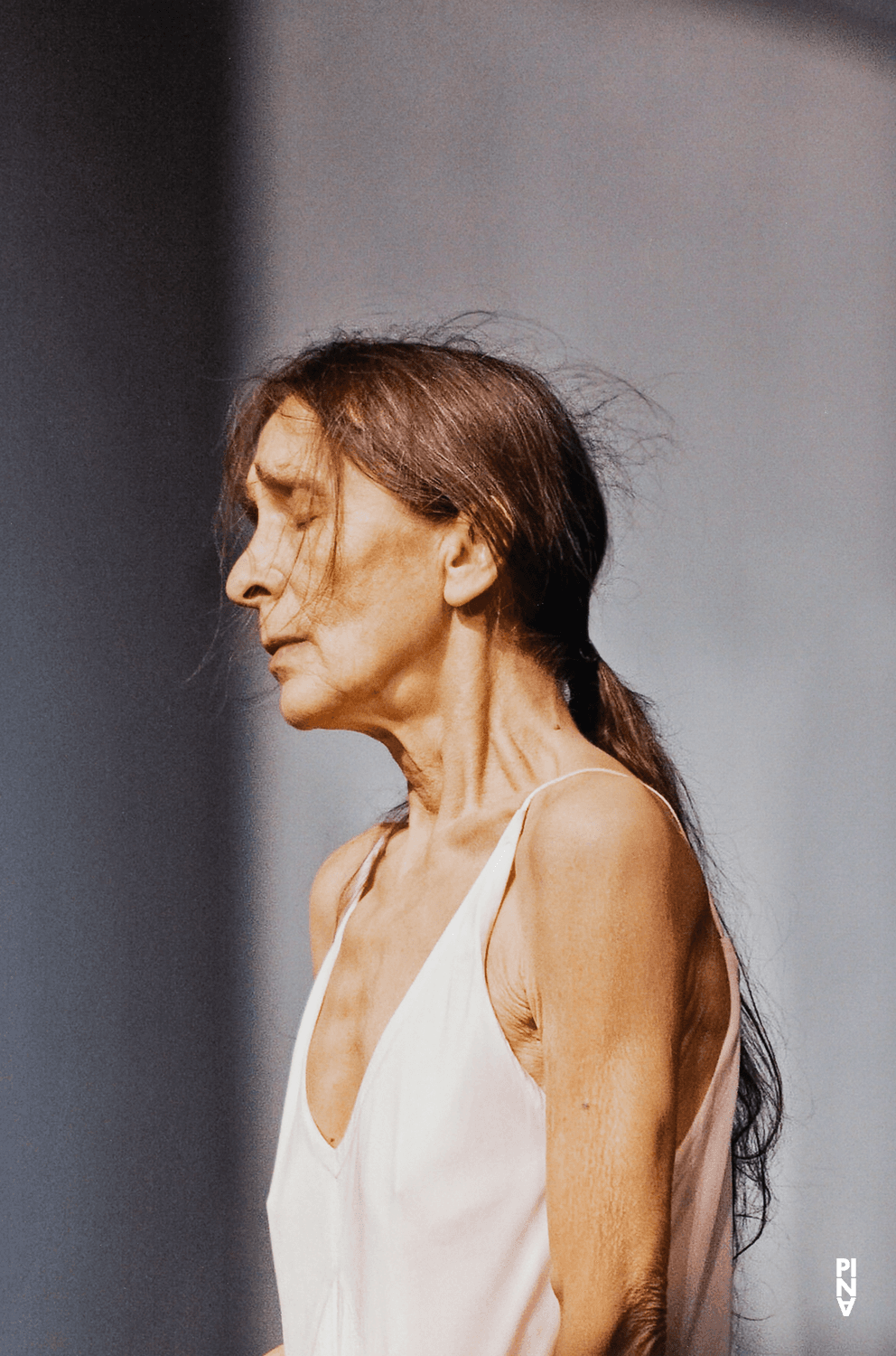 Pina Bausch in „Café Müller“ von Pina Bausch, Spielzeit 2007/08