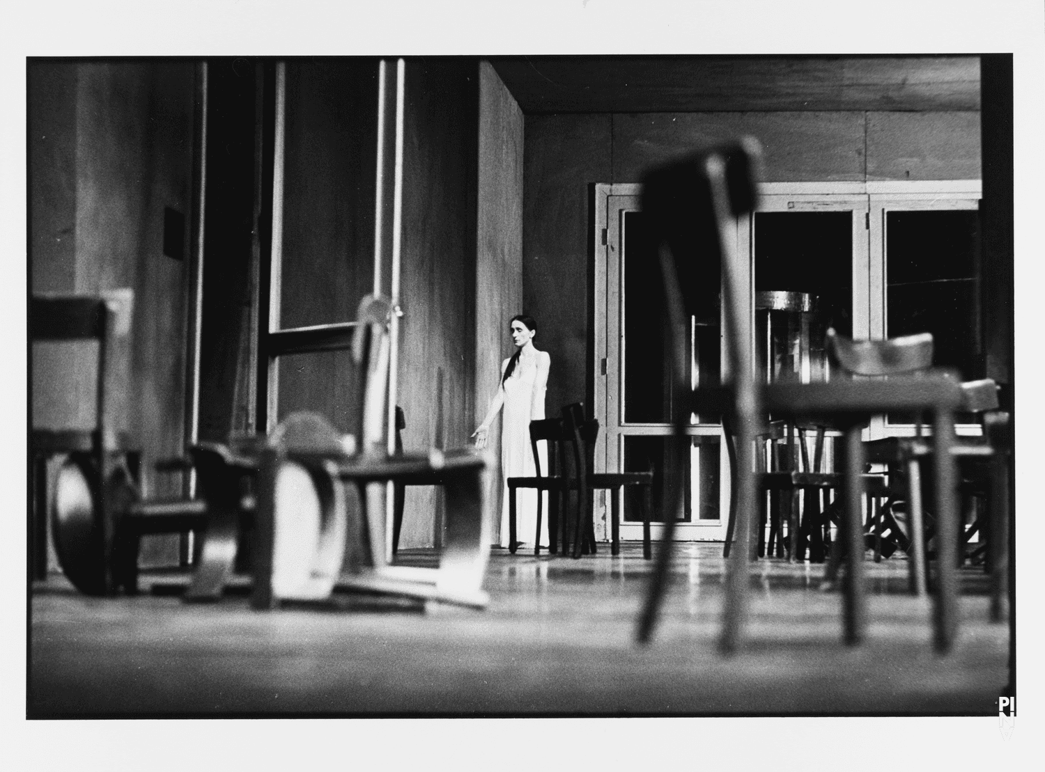 Pina Bausch dans « Café Müller » de Pina Bausch