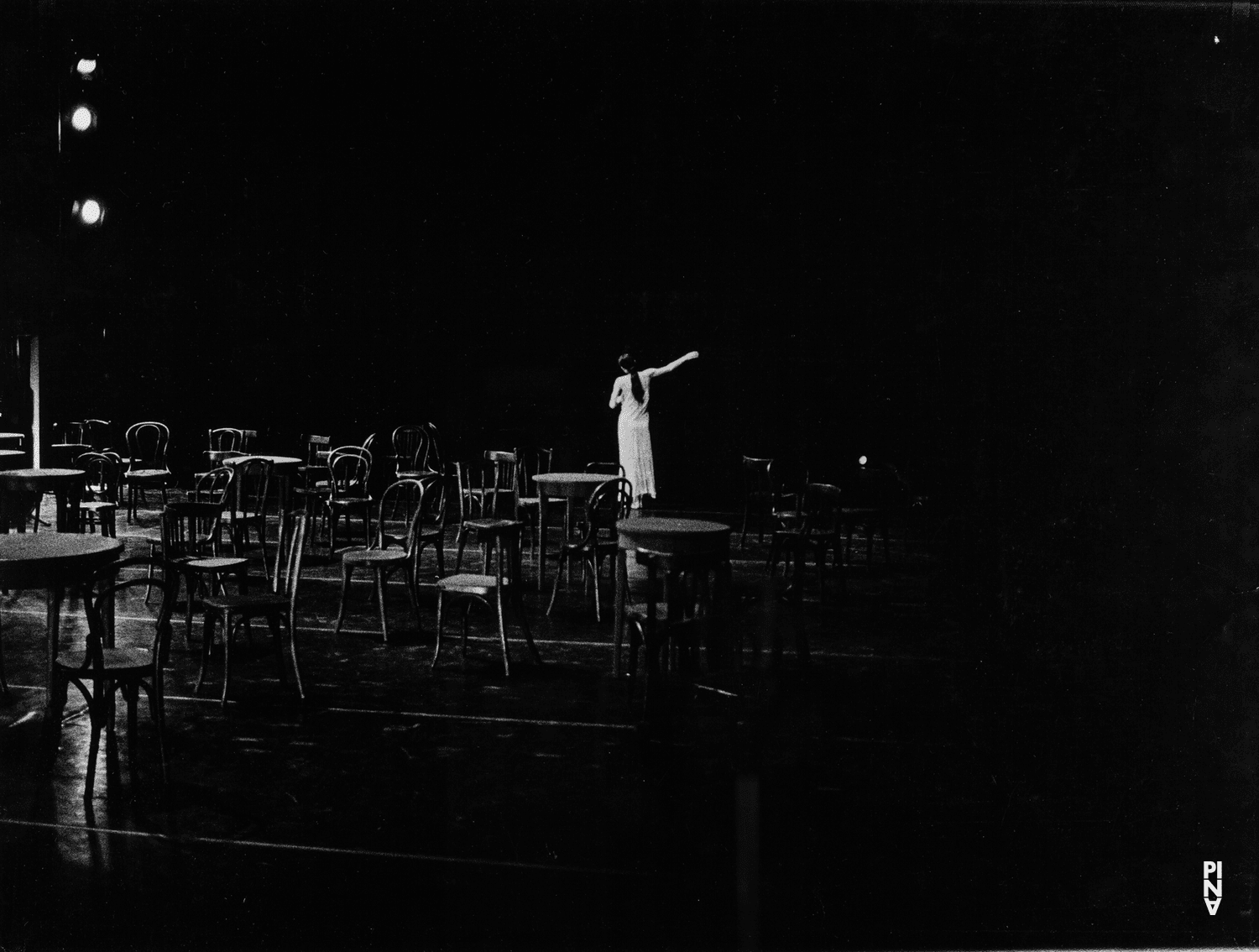 Pina Bausch in “Café Müller” by Pina Bausch