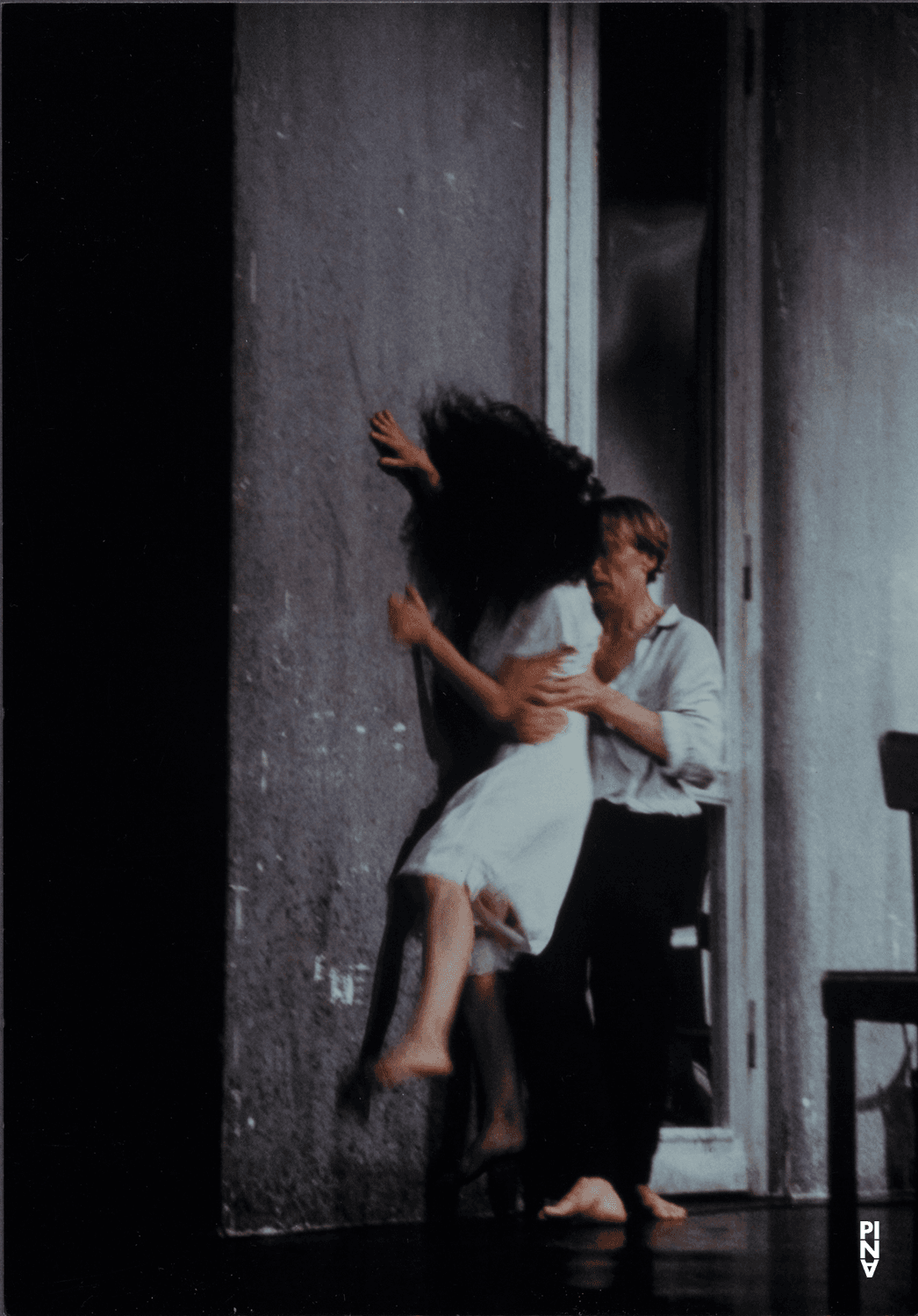 Dominique Mercy and Aida Vainieri in “Café Müller” by Pina Bausch