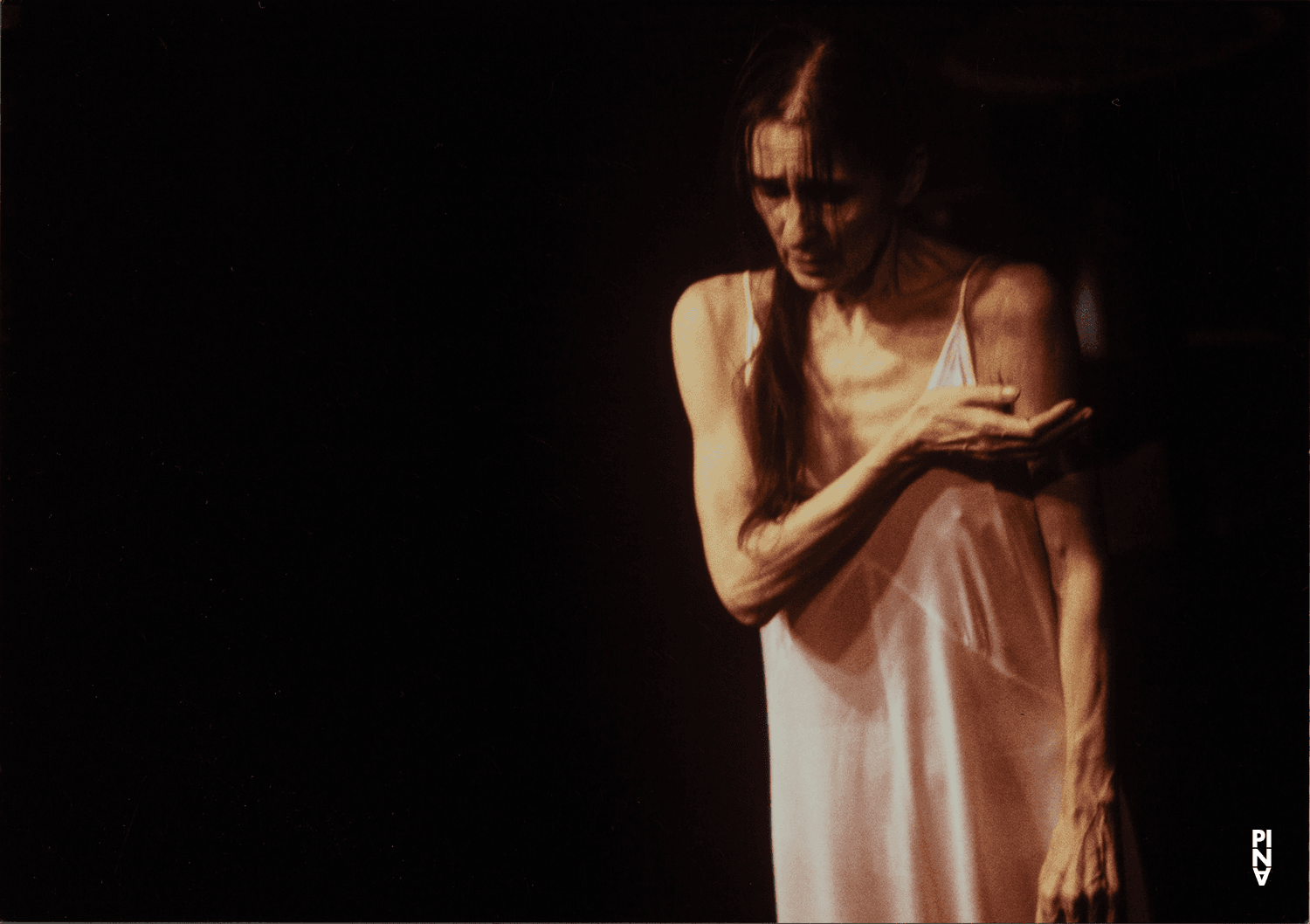 Pina Bausch in “Café Müller” by Pina Bausch