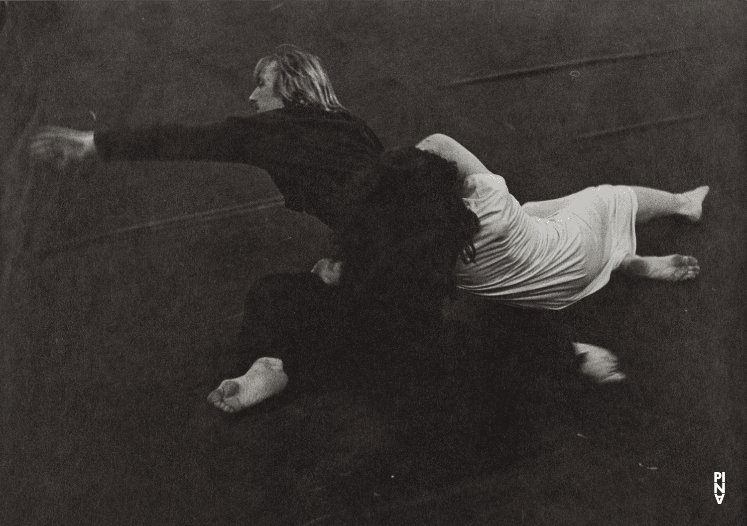 Malou Airaudo and Dominique Mercy in “Café Müller” by Pina Bausch