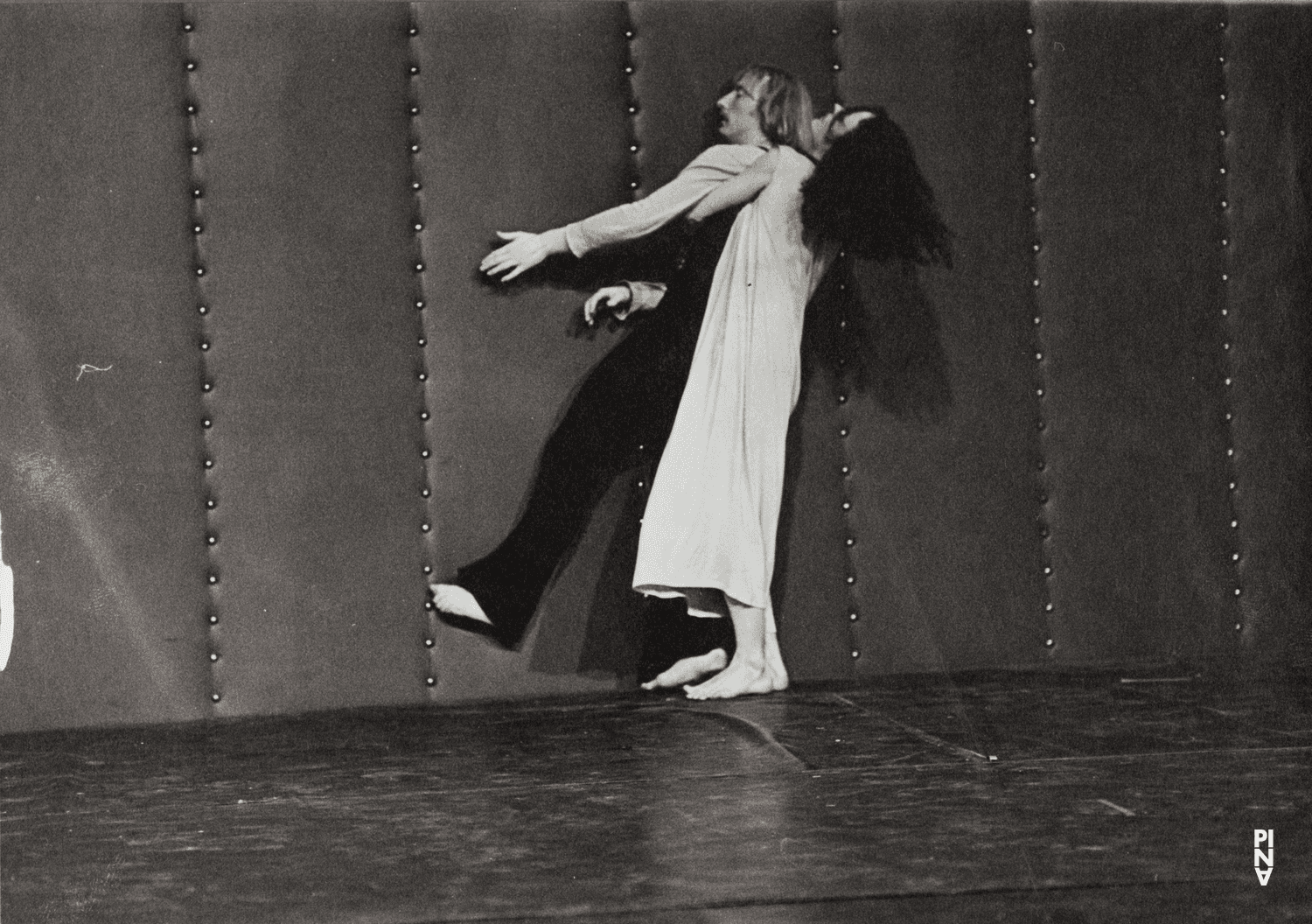 Malou Airaudo and Dominique Mercy in “Café Müller” by Pina Bausch