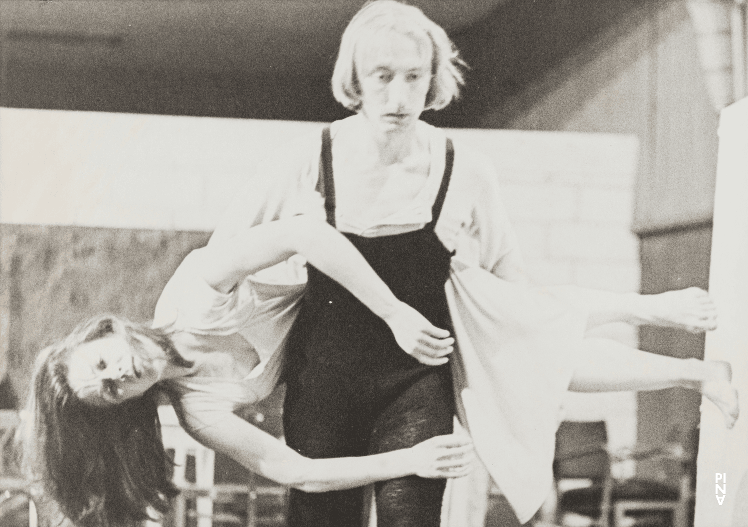 Dominique Mercy and Malou Airaudo in “Café Müller” by Pina Bausch