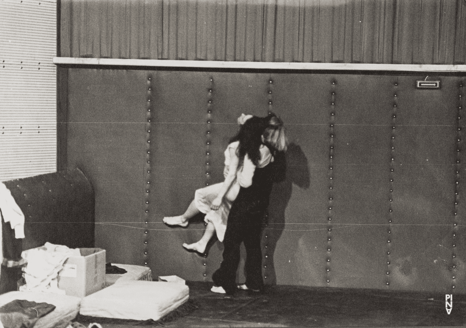 Dominique Mercy and Malou Airaudo in “Café Müller” by Pina Bausch