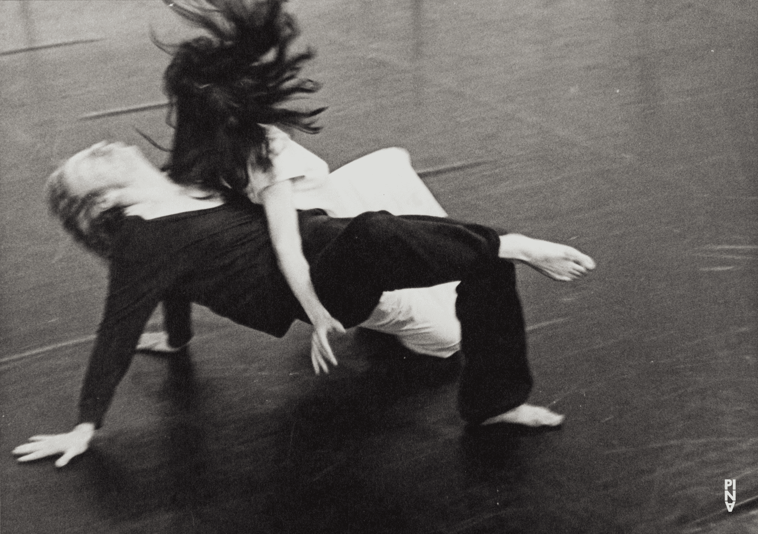 Dominique Mercy and Malou Airaudo in “Café Müller” by Pina Bausch