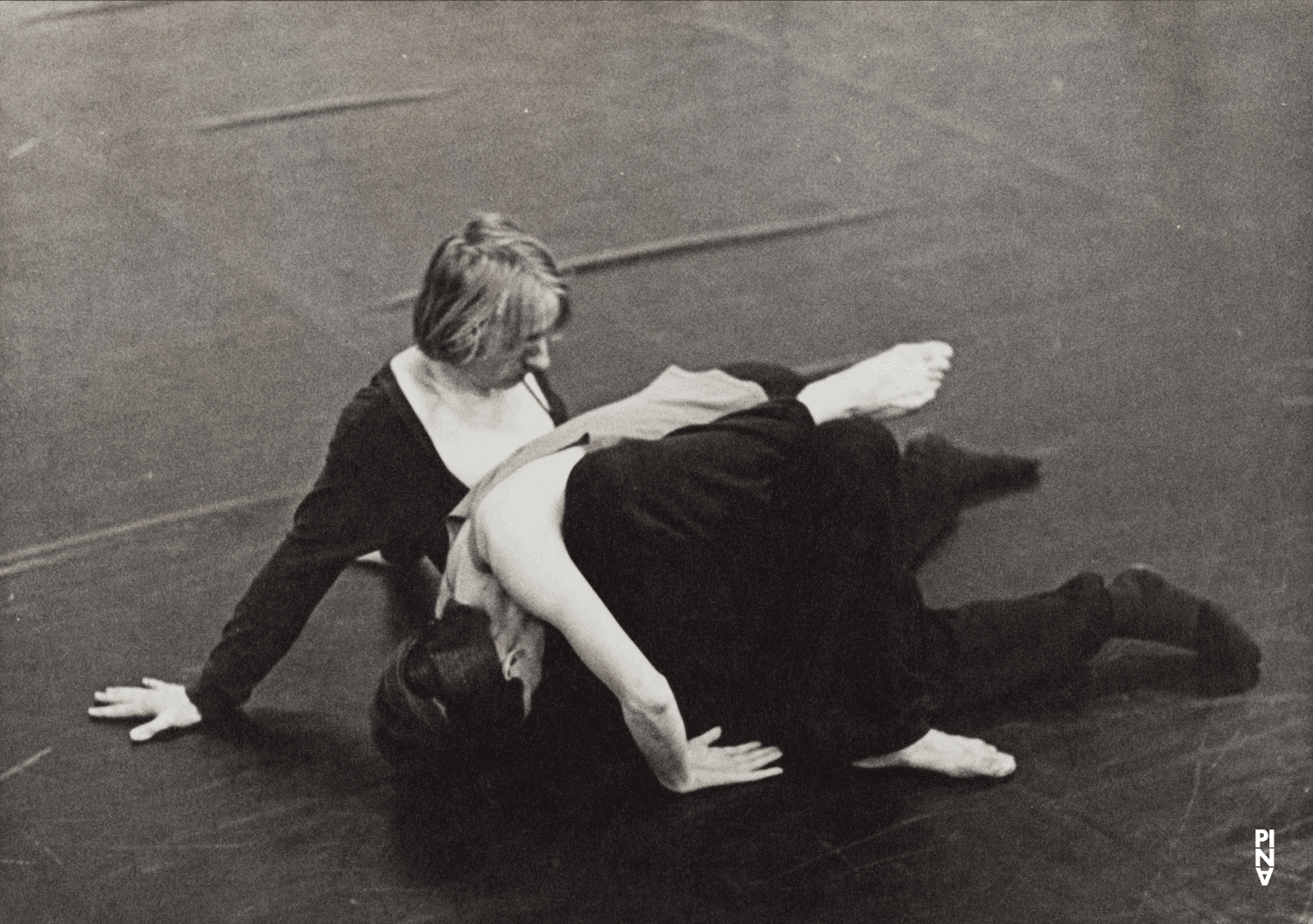 Dominique Mercy and Pina Bausch in “Café Müller” by Pina Bausch