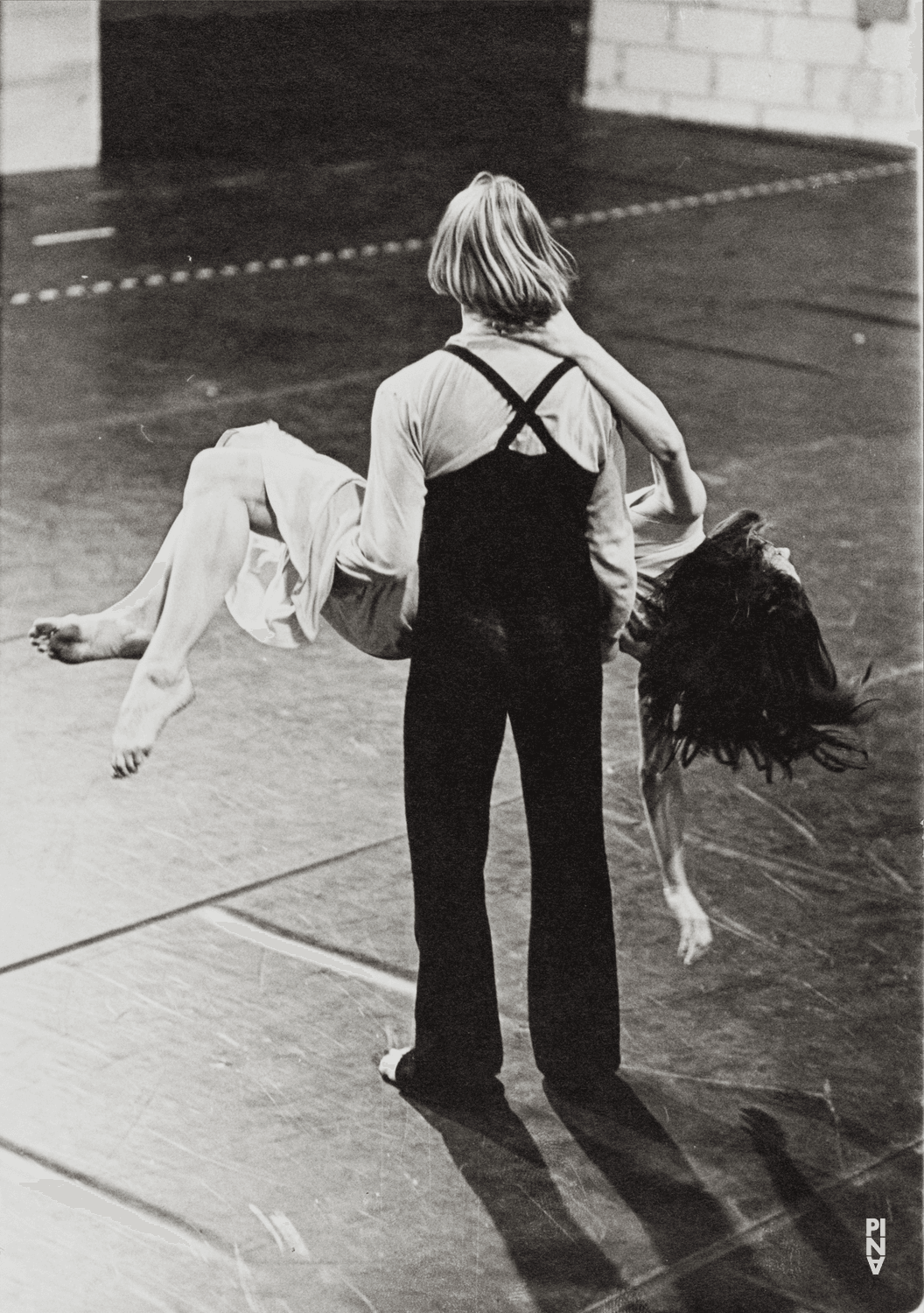 Dominique Mercy and Malou Airaudo in “Café Müller” by Pina Bausch