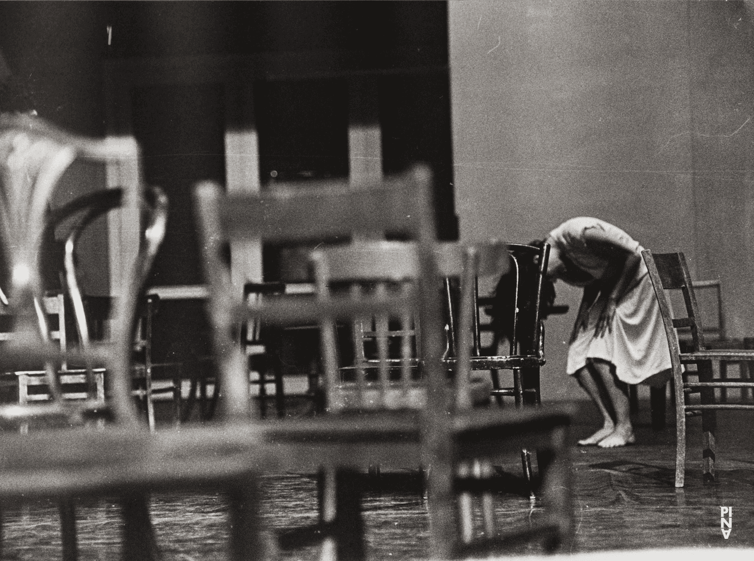 Malou Airaudo in “Café Müller” by Pina Bausch