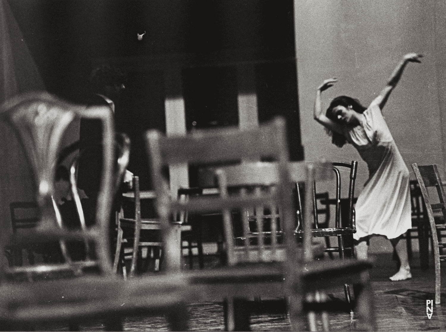 Malou Airaudo in “Café Müller” by Pina Bausch