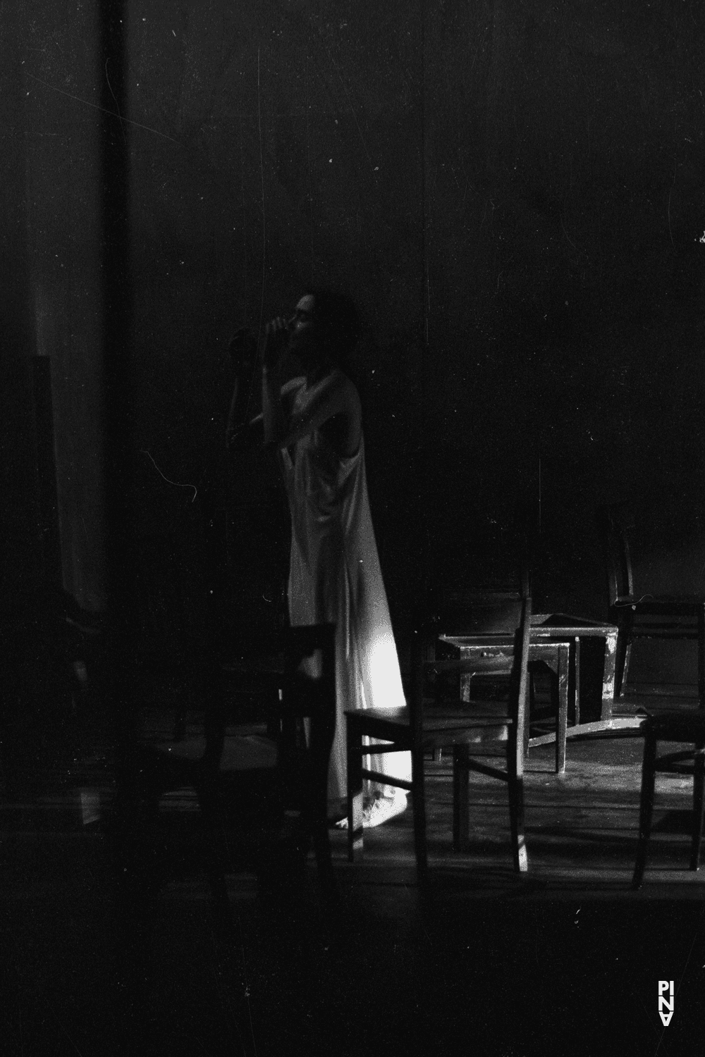 Pina Bausch in “Café Müller” by Pina Bausch
