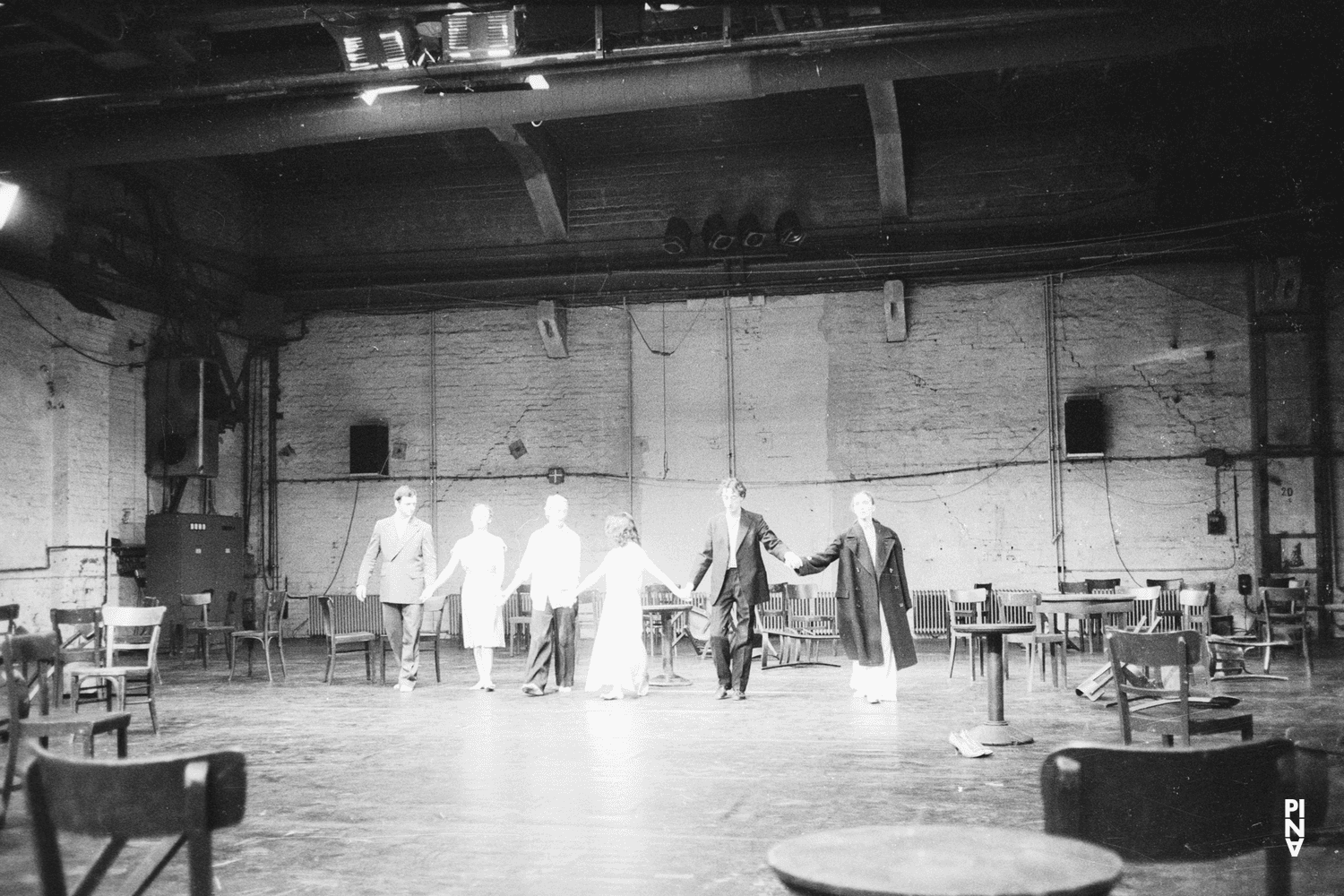 “Café Müller” by Pina Bausch at Kampnagelfabrik Hamburg, season 1984/85