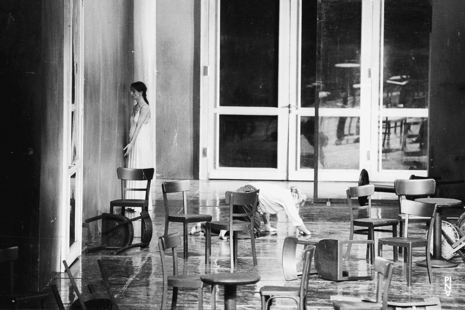 Dominique Mercy and Pina Bausch in “Café Müller” by Pina Bausch