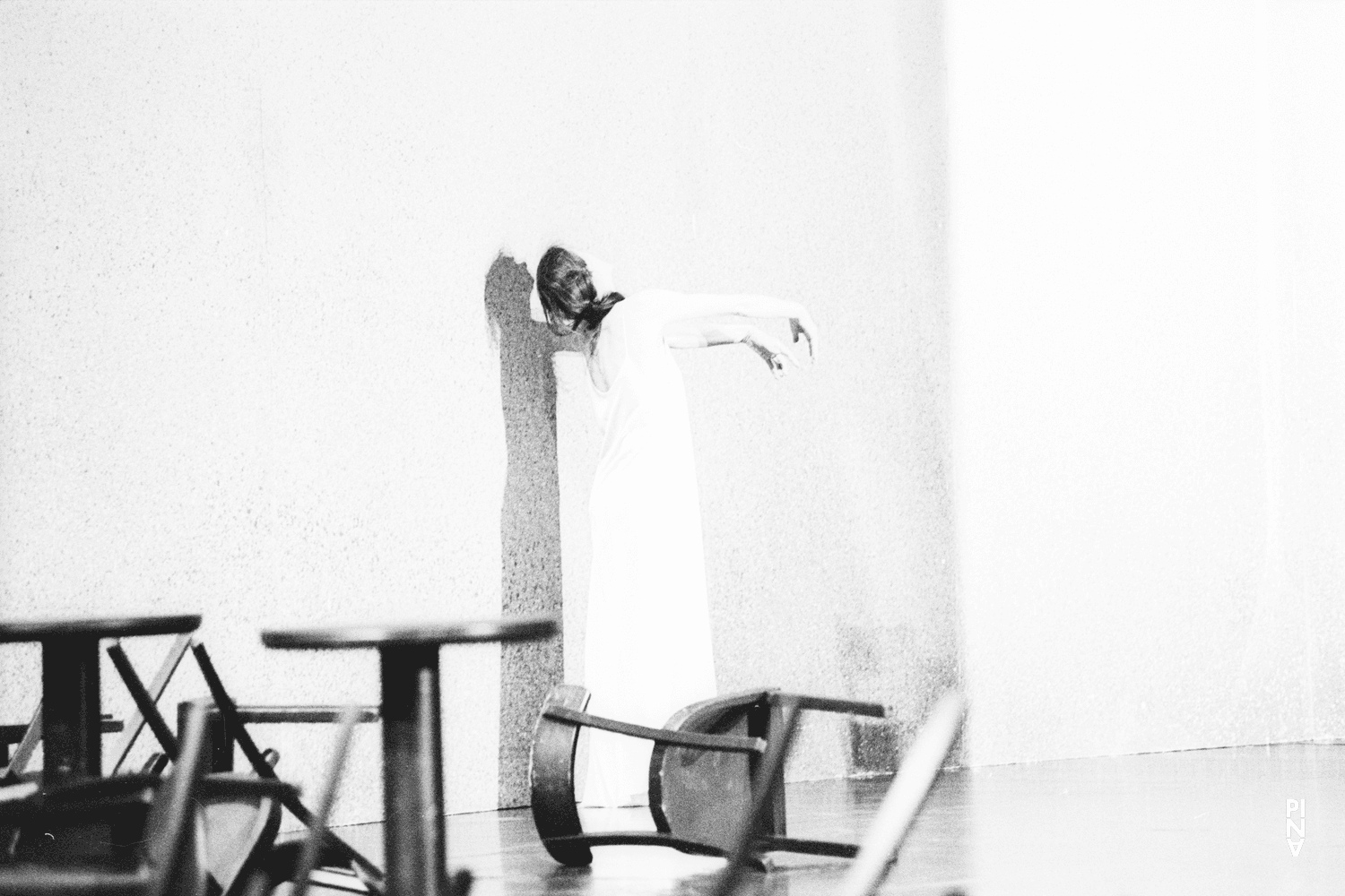 Pina Bausch in “Café Müller” by Pina Bausch