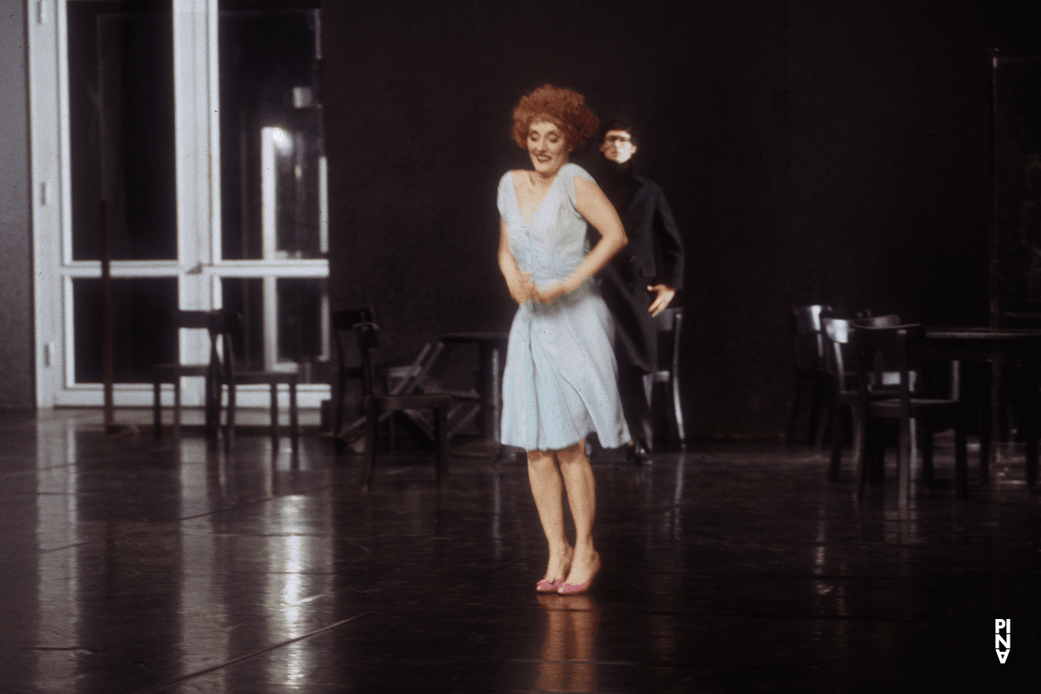 Fabien Prioville and Nazareth Panadero in “Café Müller” by Pina Bausch