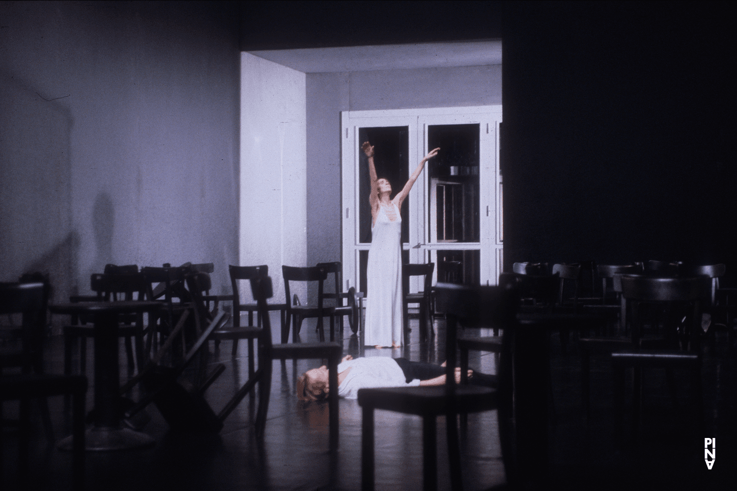 Dominique Mercy and Pina Bausch in “Café Müller” by Pina Bausch