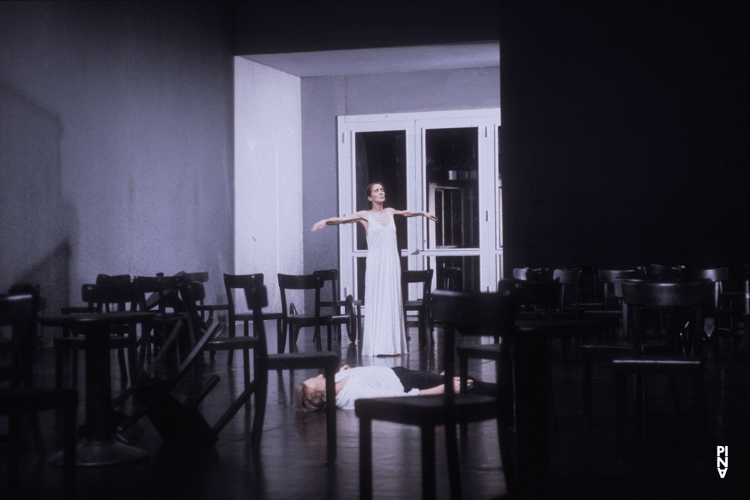 Dominique Mercy and Pina Bausch in “Café Müller” by Pina Bausch