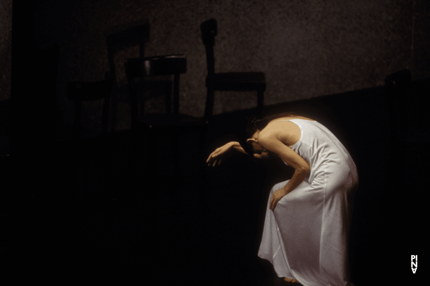 Pina Bausch in “Café Müller” by Pina Bausch