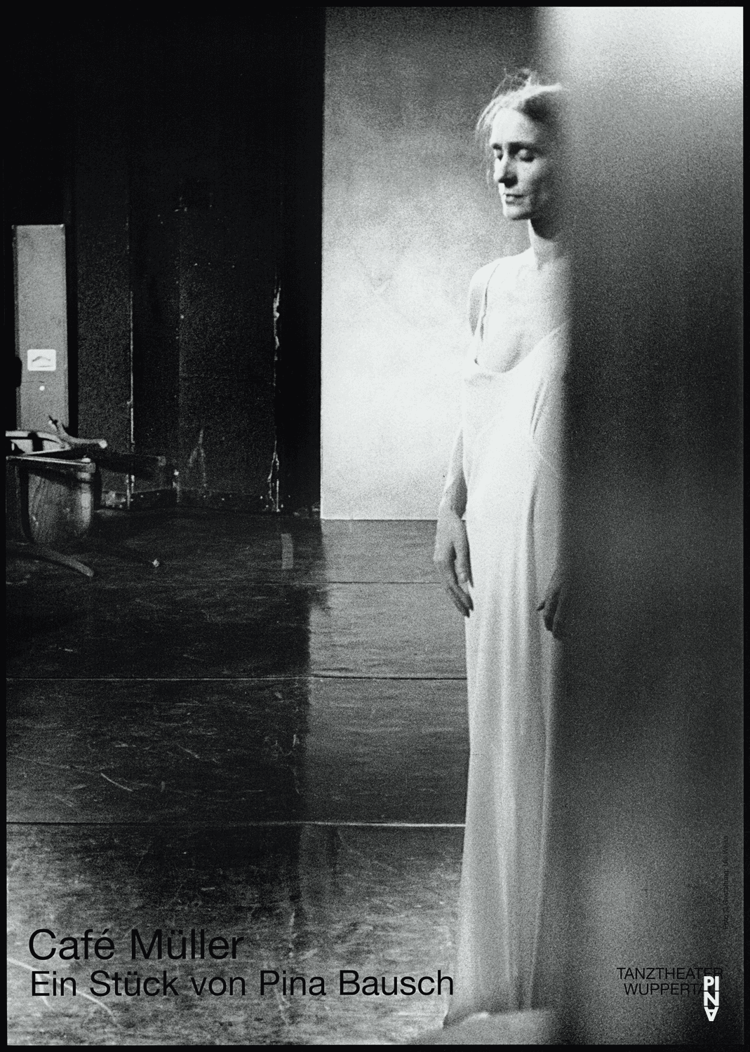 Plakat zu „Café Müller“ von Pina Bausch
