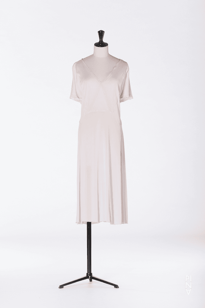 Short dress worn by Malou Airaudo in “Café Müller” by Pina Bausch