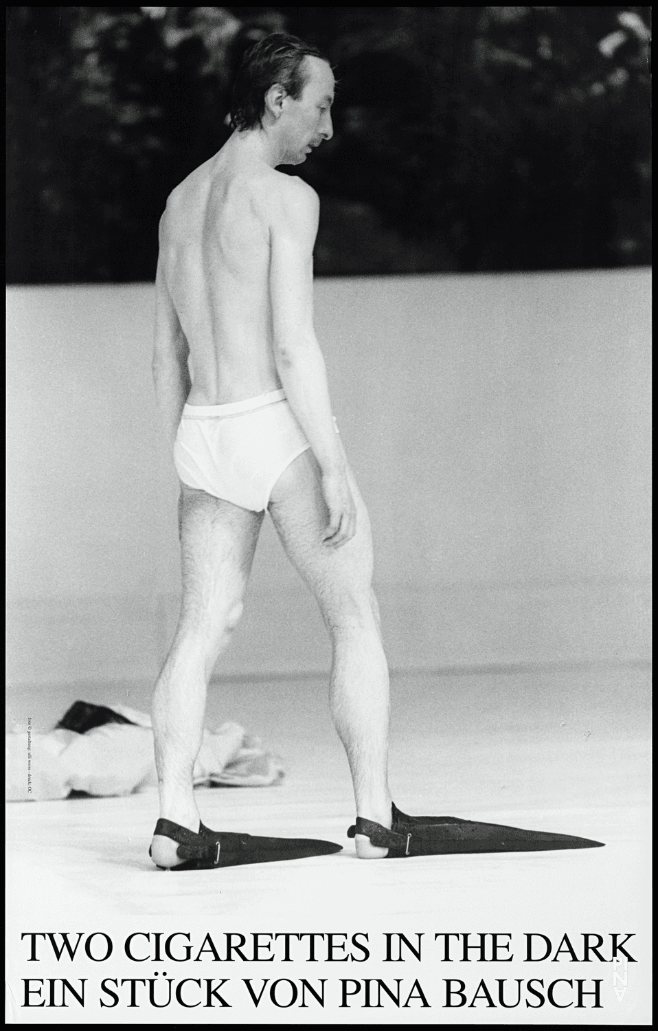 Poster for “Two Cigarettes in the Dark” by Pina Bausch