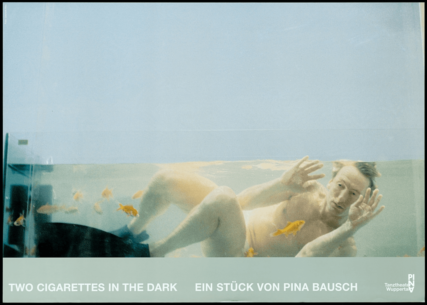 Poster for “Two Cigarettes in the Dark” by Pina Bausch